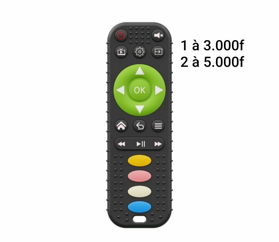 Télécommande universelle colorée