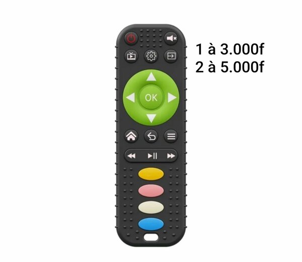 Télécommande universelle colorée