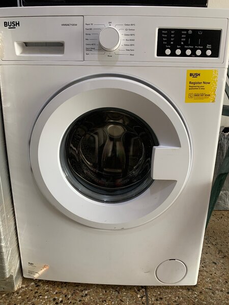 BUSH 7kg (wash and spin) Home used Washing machine