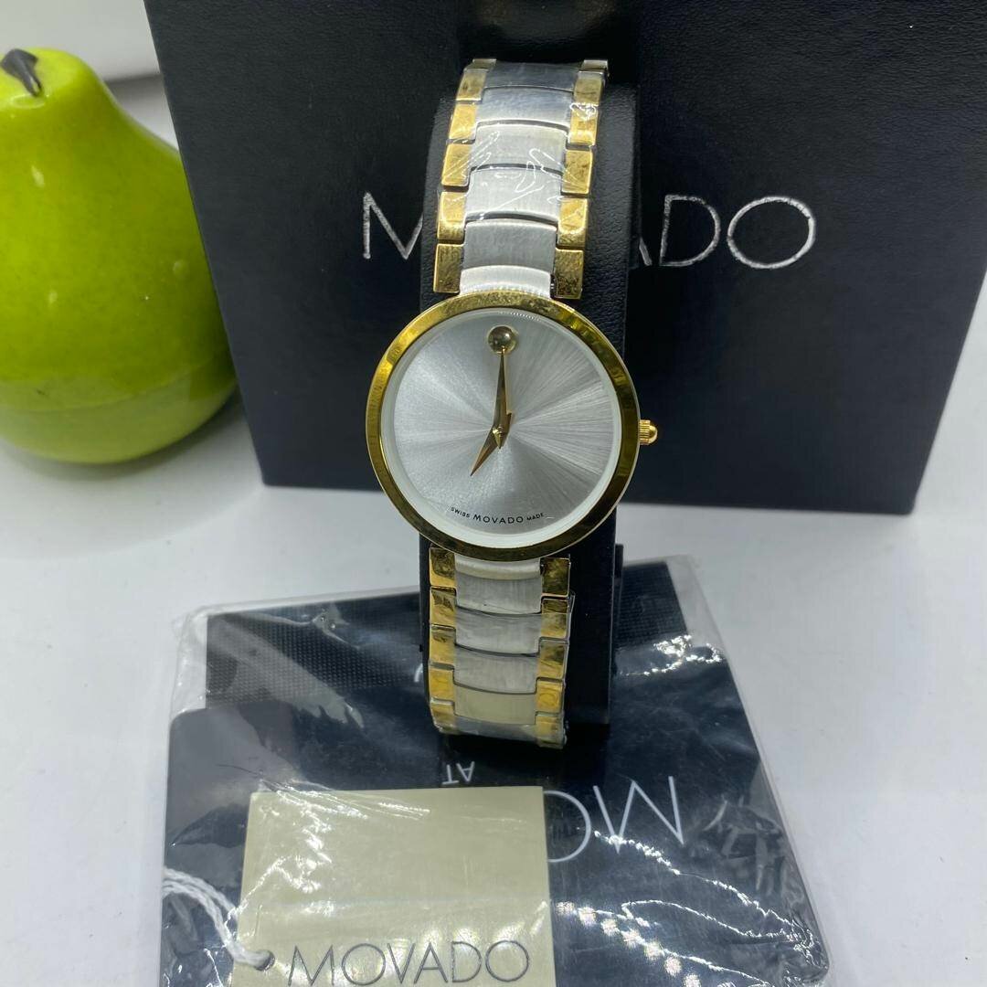 Anti-fade Authentic Movado chain watch