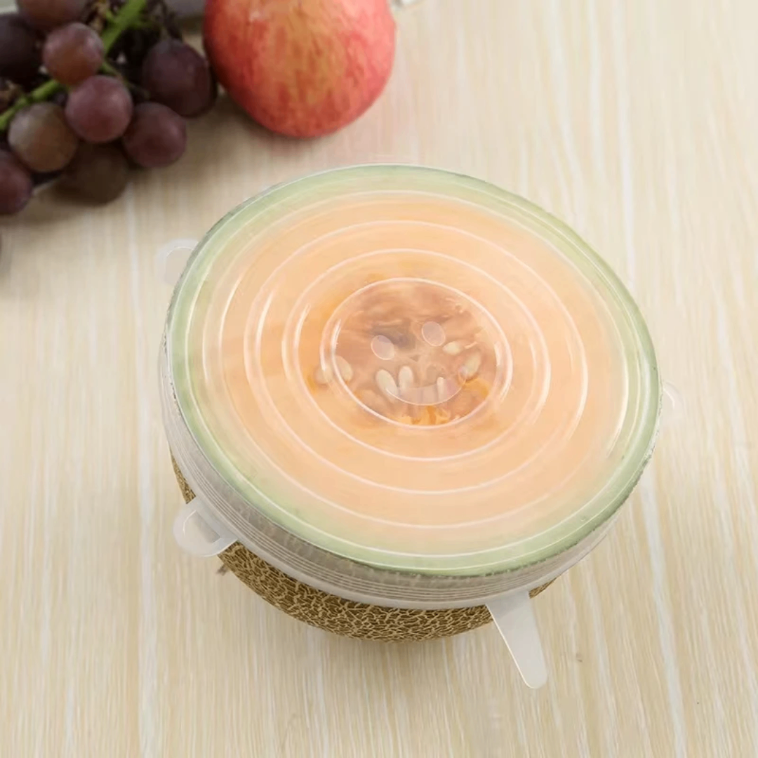 Couvercles Élastiques Réutilisables en Silicone