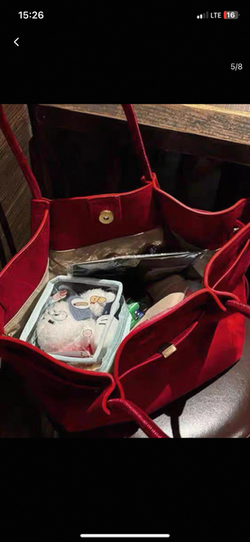 Ало красная сумочка весна-лето