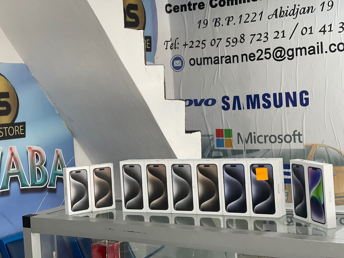 iPhone 15simple 15pro 15pro max nouveau scellé