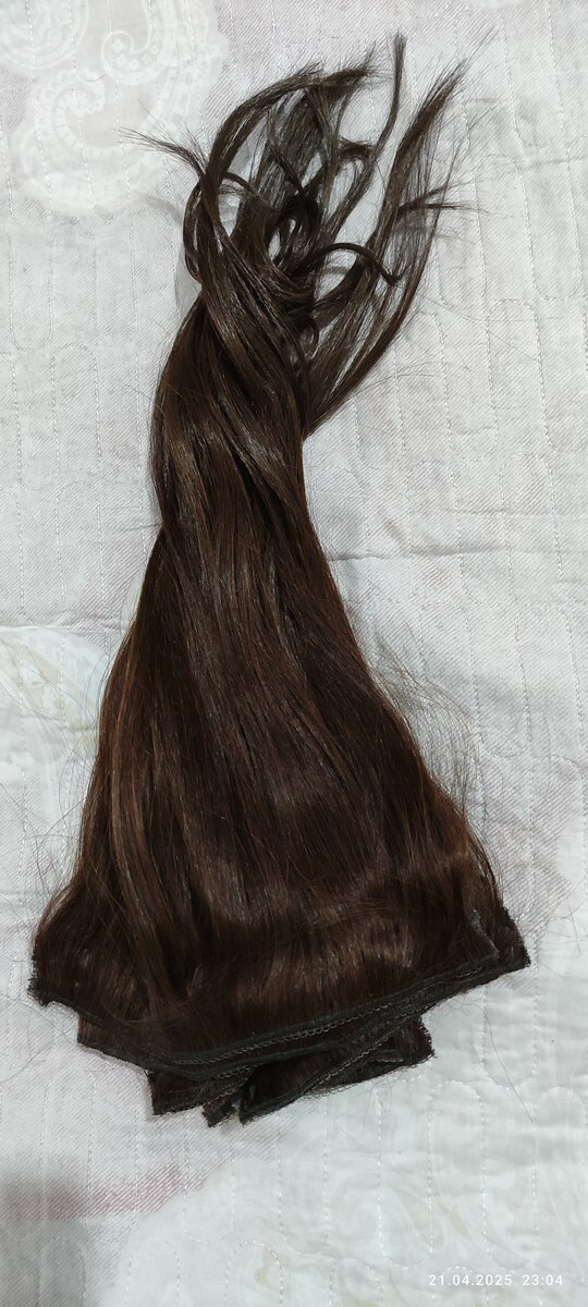 Натуральные волосы на клипсах