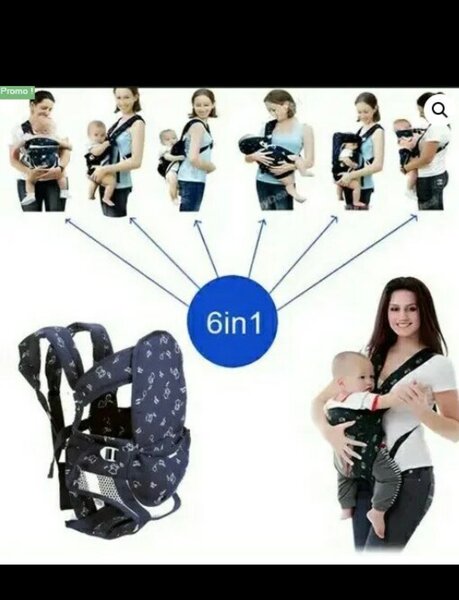 Porte-bébé ajustable 6-en-1