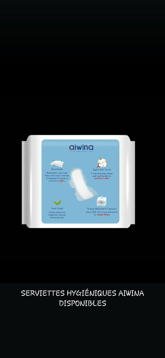 Serviette hygiéniques Aiwina