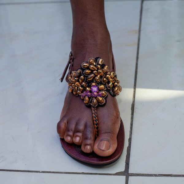 Sandales en cuir de Ghana