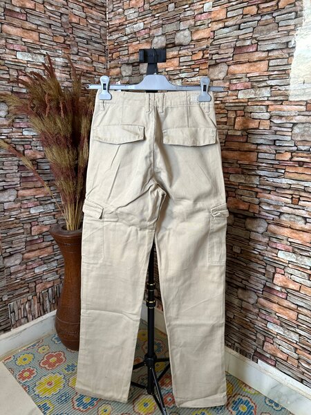 Pantalon Cargo Beige