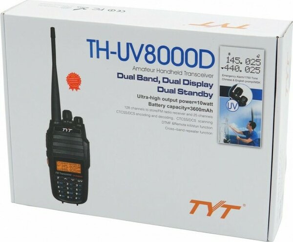 Talkie-walkie TYT TH-UV8000D