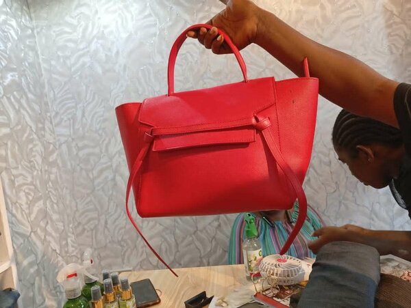 Red classy ladies bag
