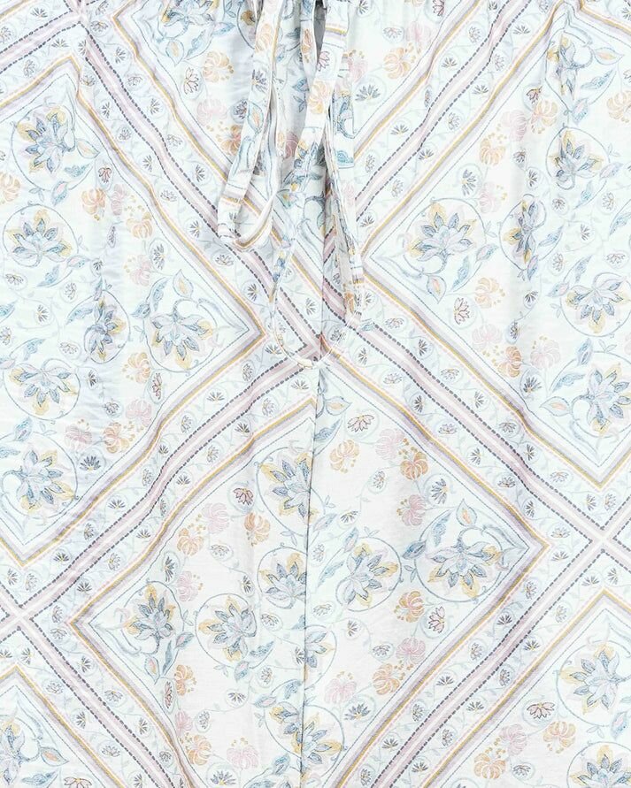 Pantalon Palazzo Floral Femme