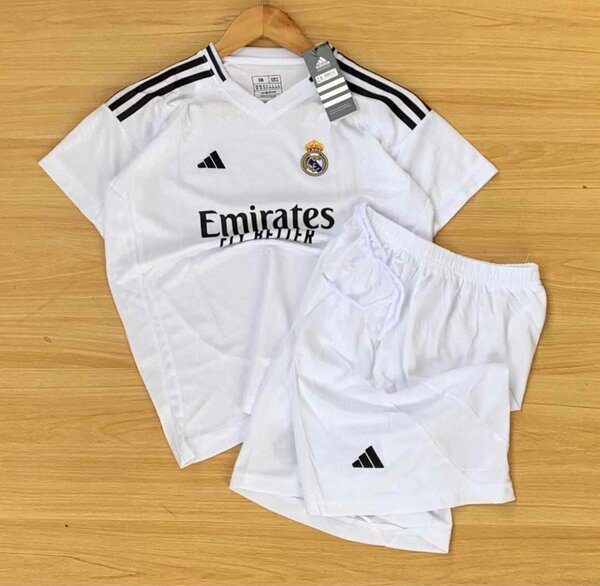 KIDS REAL MADRID HOME JERSEY
