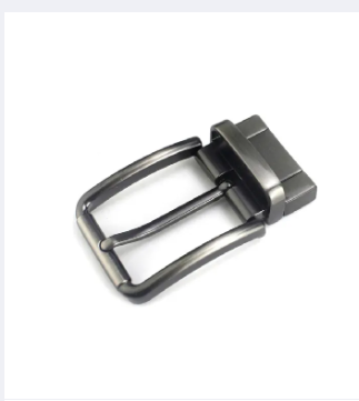 Rotatable Pin Metal Buckle for Men's Belt Men's reversible Belt Clip Buckle