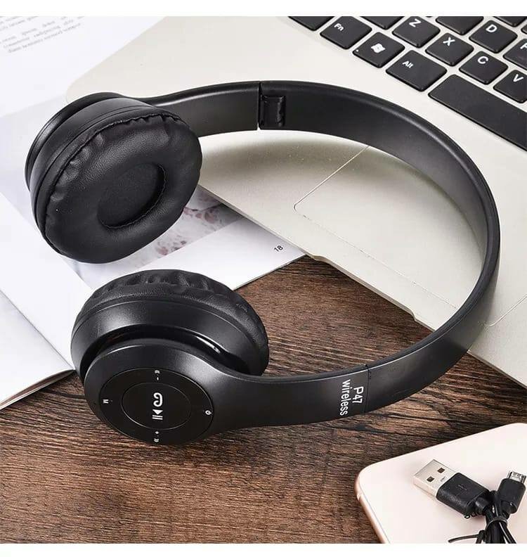 P47 Wireless Bluetooth Foldable Headset