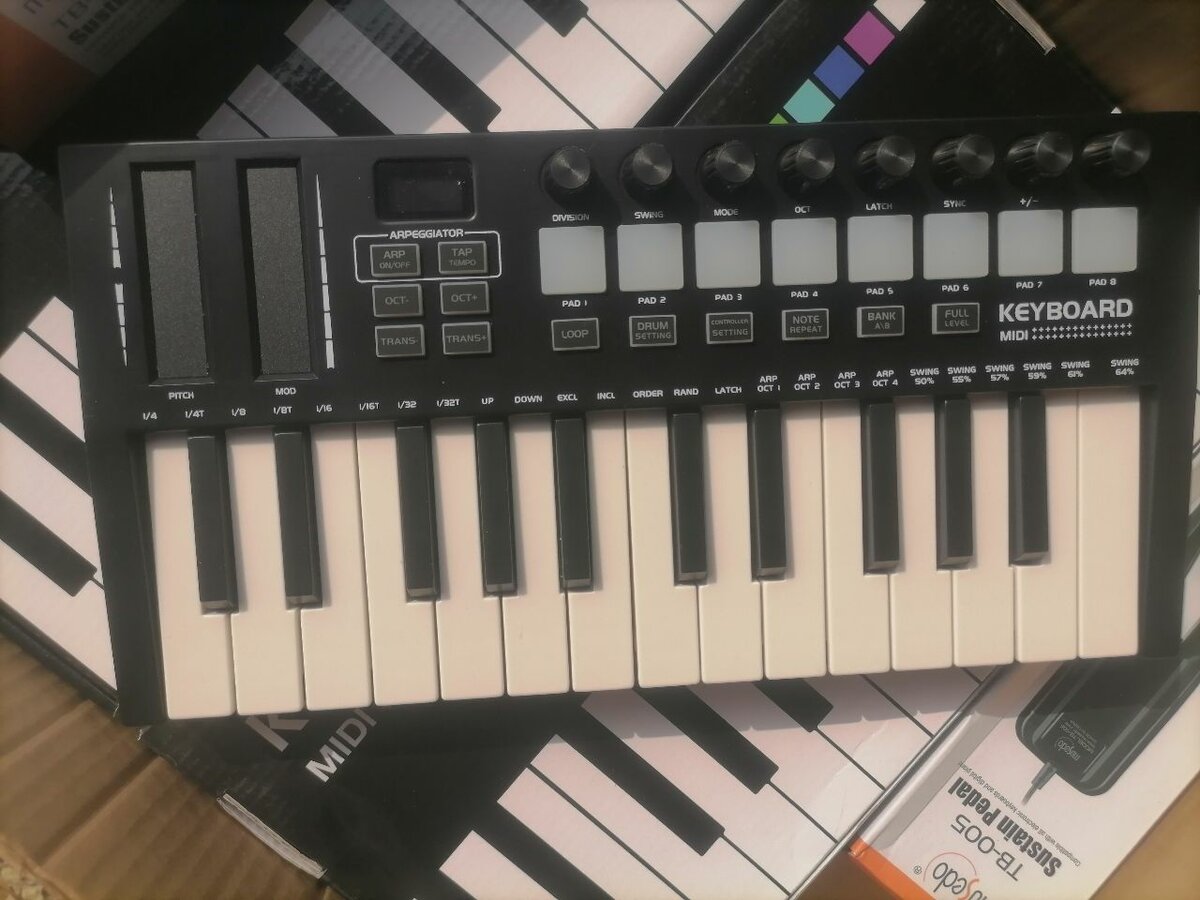 Smk25 MIDI Keyboard Music Bluetooth MIDI Keyboard Control