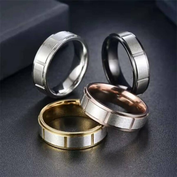 Bague star acier inoxydable