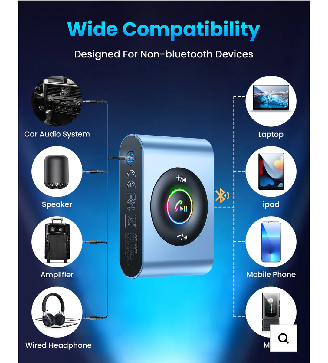 Adaptateur Bluetooth 5.0 Audio