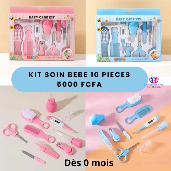 Kit de Soin Bébé 10 Pièces
