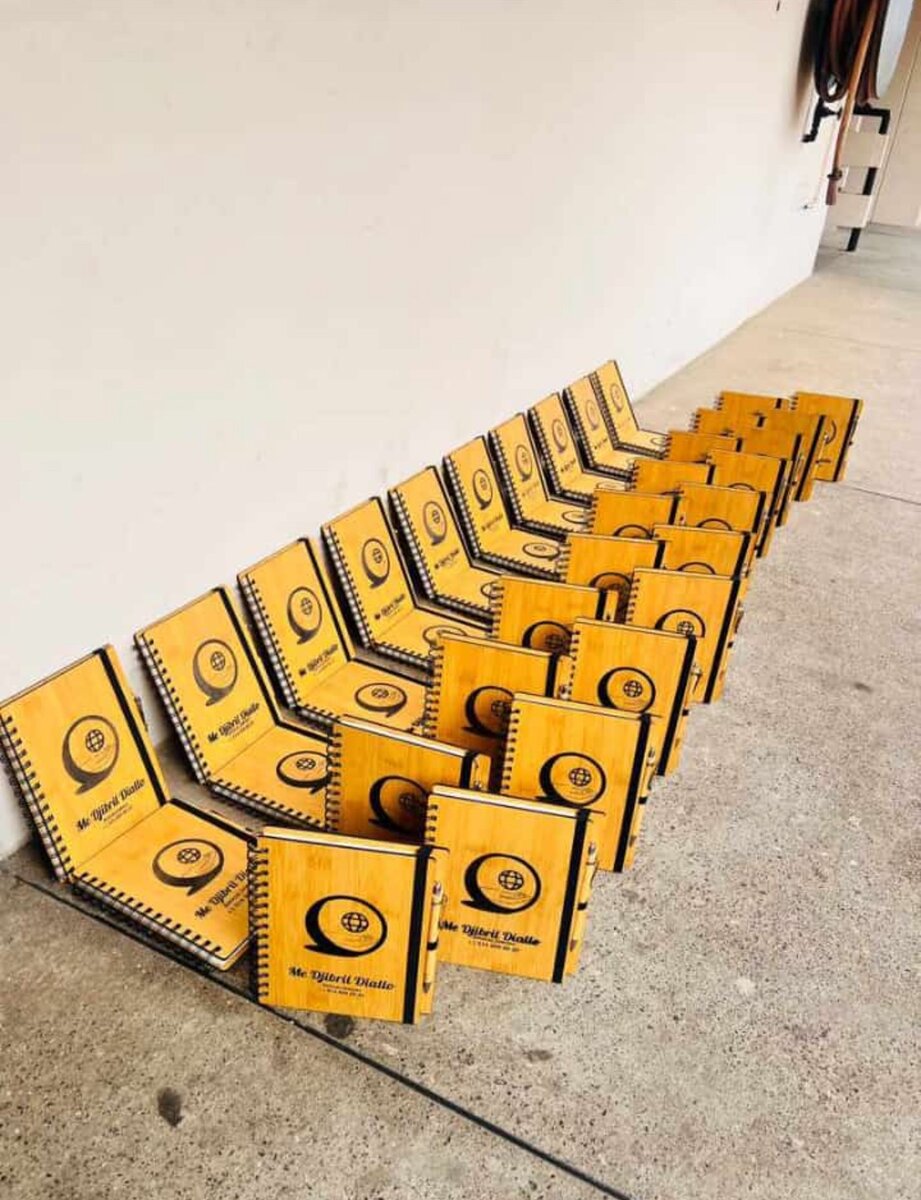 Customized Bamboo book and Pen