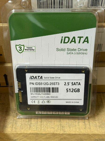 SSD SATA IDATA 512GB