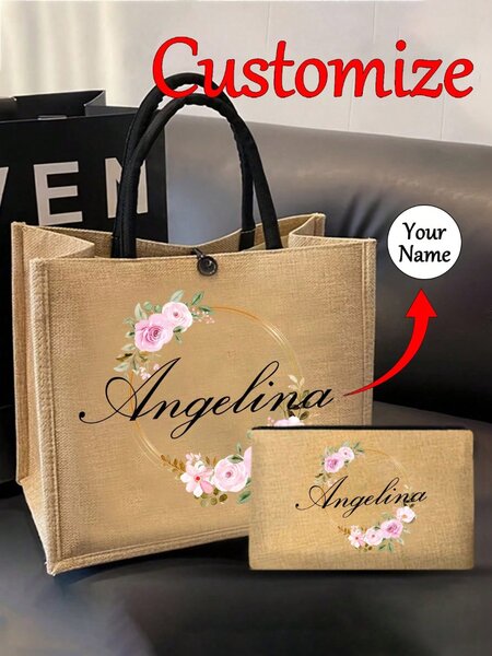 Sac Personnalisable Floral