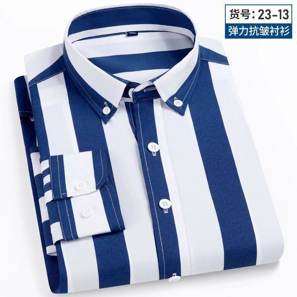 Chemise Rayée Classique Homme