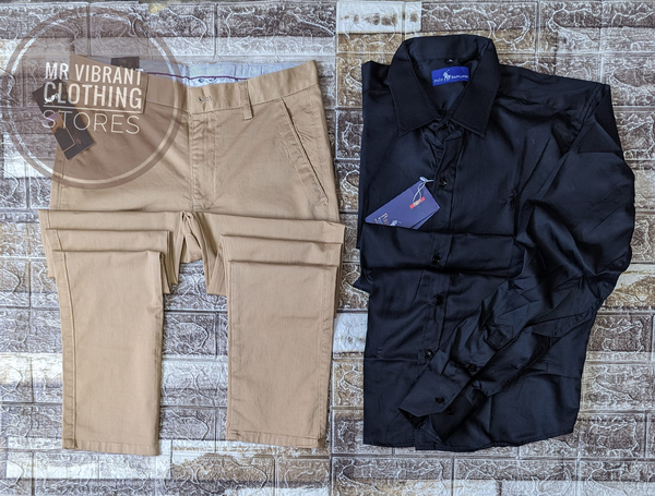 Combo of a Smart shirt and Smart trouser 