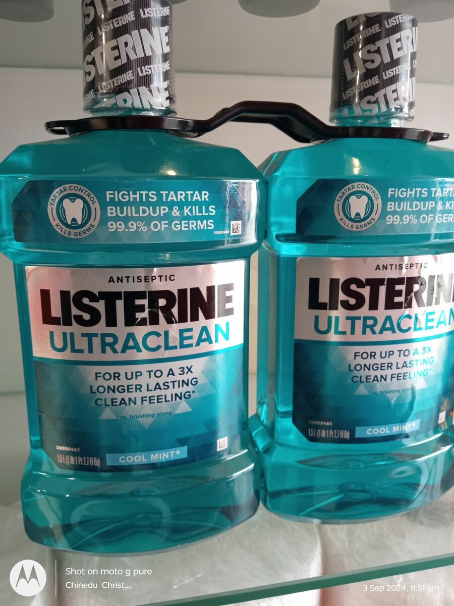 LISTERINE ULTRACLEAN MOUTH WASH