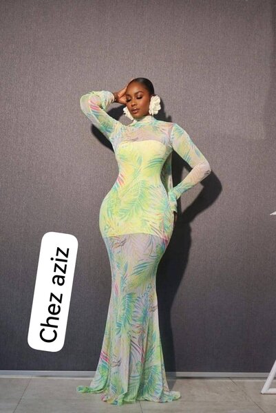 Robe Élegante Longue Femme