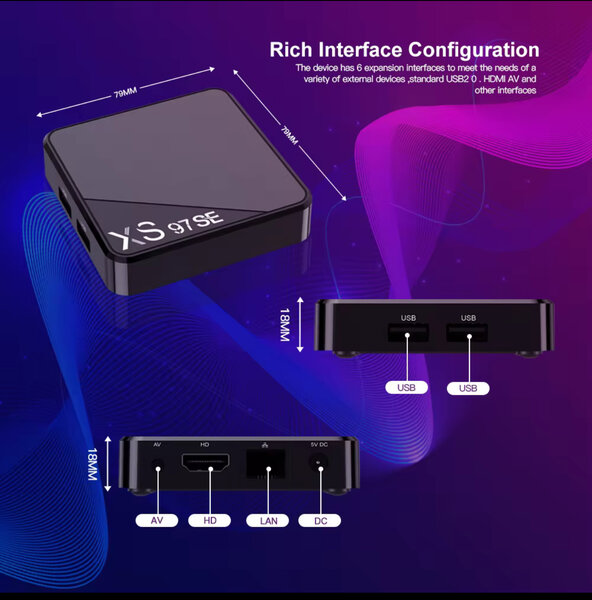Box Android TV HD 4K