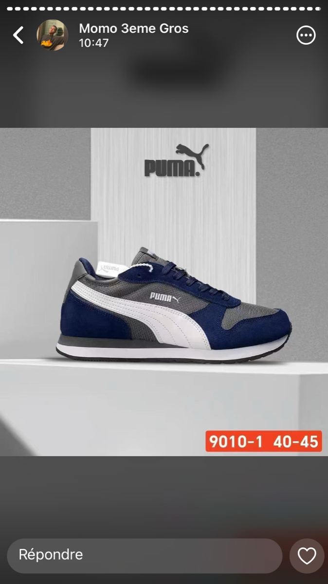 Baskets confortables Puma