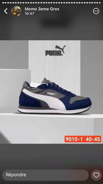 Baskets confortables Puma