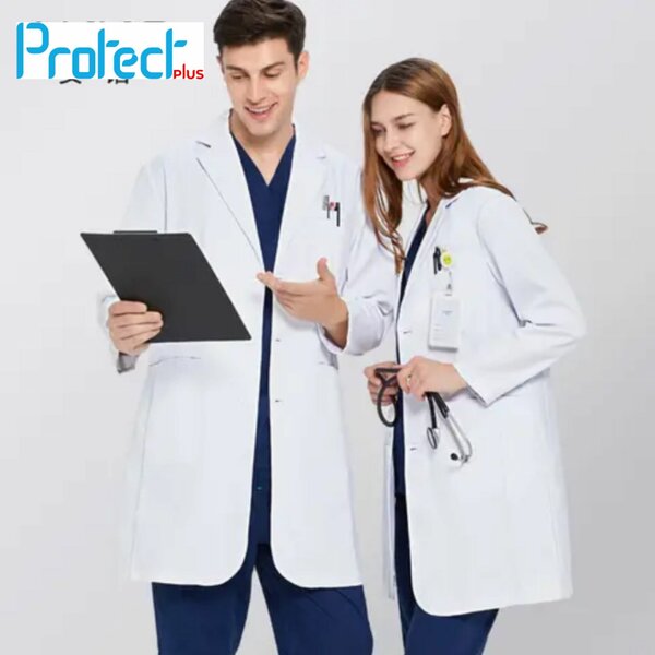 Blouse blanche médecin 100% coton