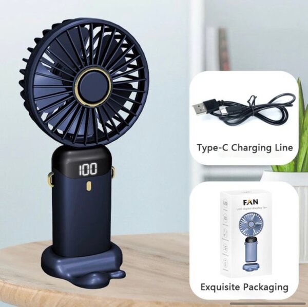 Ventilateur Portable USB LED