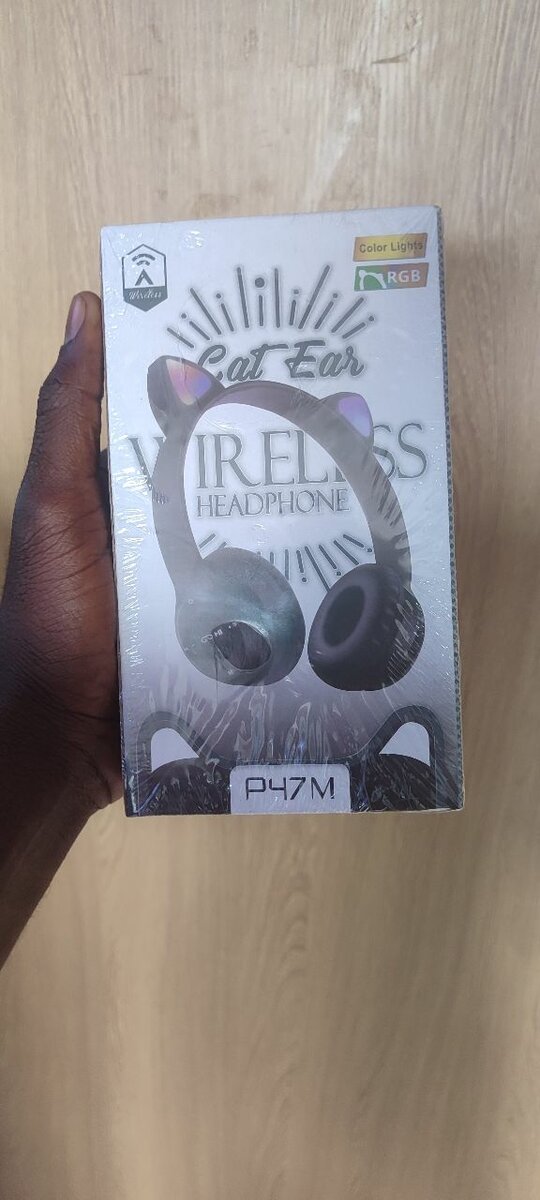 Casque sans fil P47M Oreilles de chat