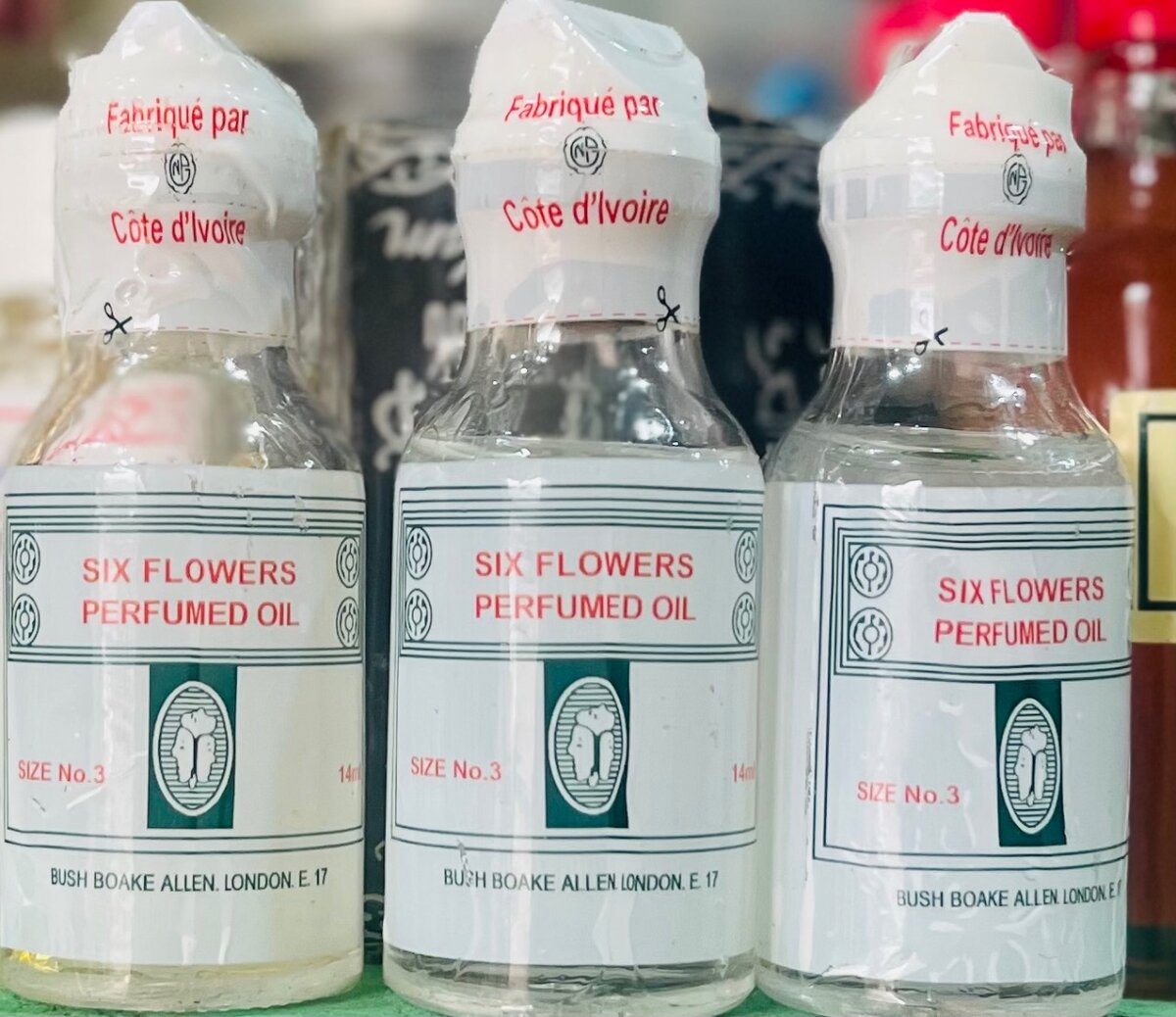 Huile Parfumée Six Fleurs