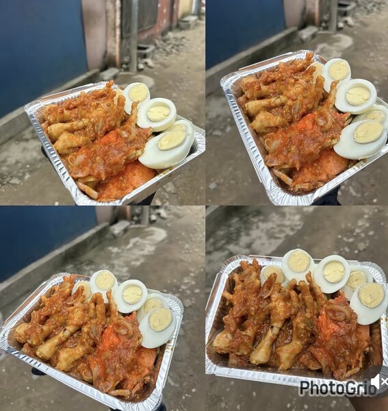 Patte de poulet  épicés