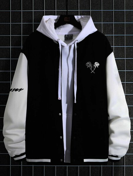 Varsity jacket without hoodie