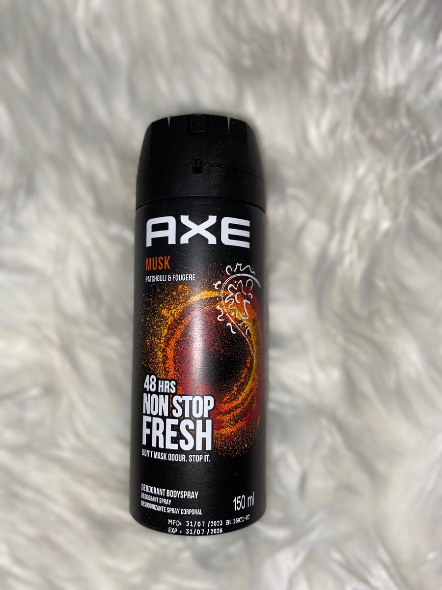 Axe déodorant