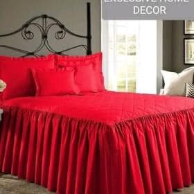 Bedroom set: quilted bedspread+pillowcases 2pcs+2pcs