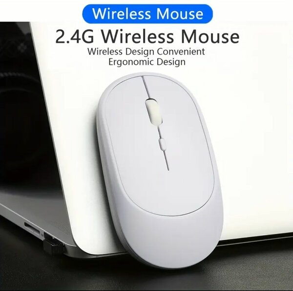 Souris sans fil 2.4G ergonomique