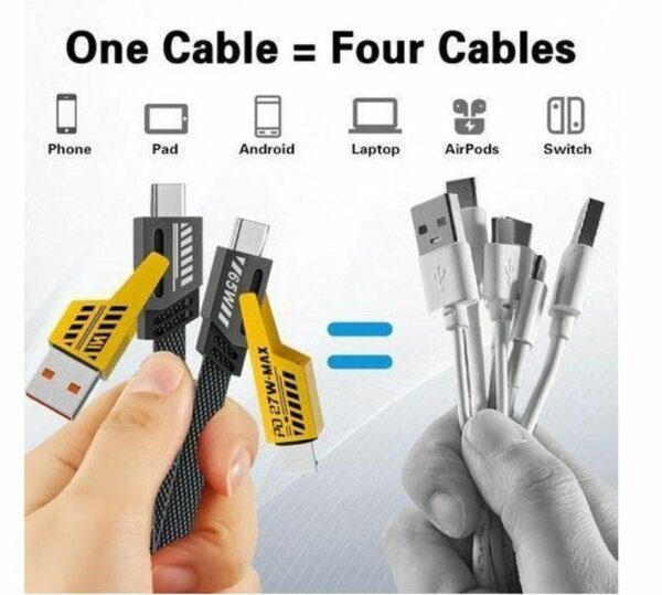 Câble de charge 4 en 1
