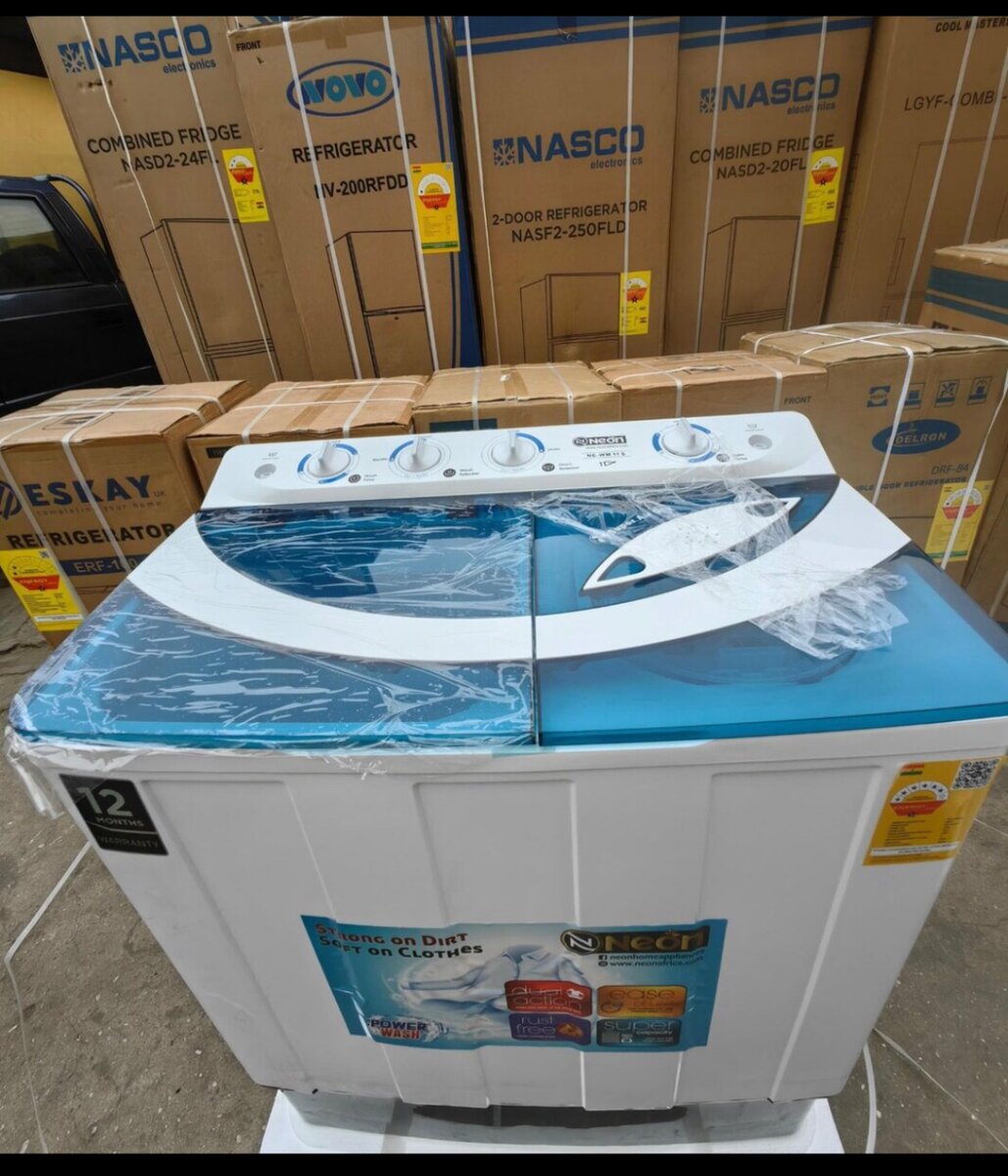 Neon washing machine,