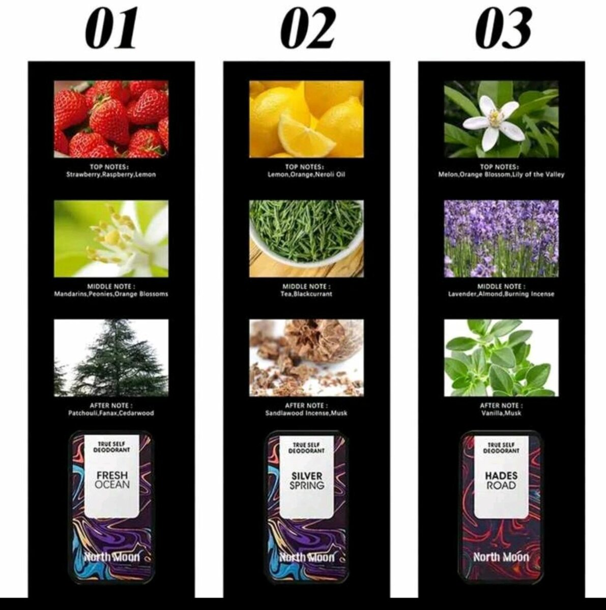 1/3 Pièce(s) Ensemble De Parfum Solide D'aromathérapie