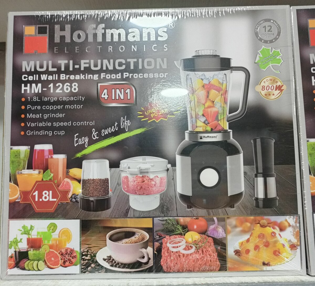 Mixeur Electrique Blender 4 en 1