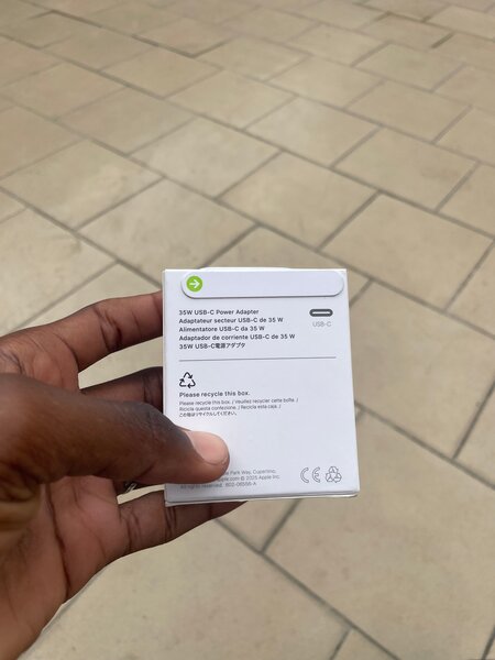 Adaptateur USB-C 35W iPhone Pro