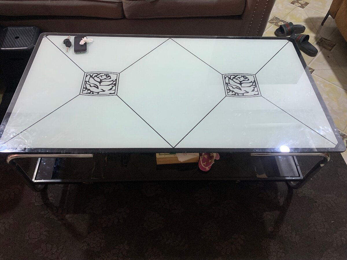 Sofas and center table