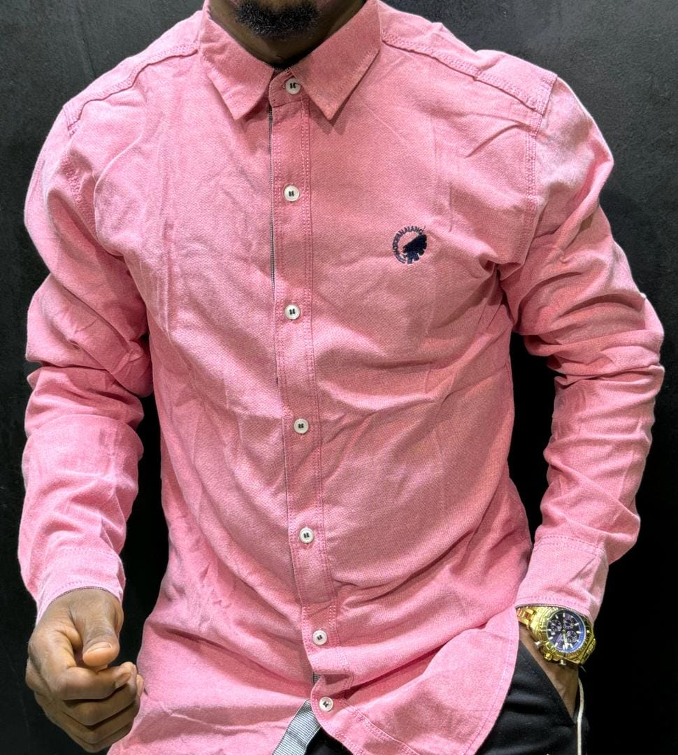 Chemise rose