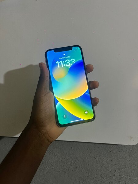 Smartphone iPhone X Argent