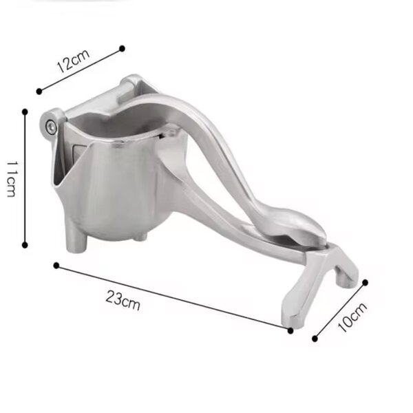 Presse-agrumes manuel en acier